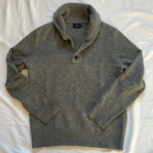 J Crew Men’s Shawl collar sweater (small)